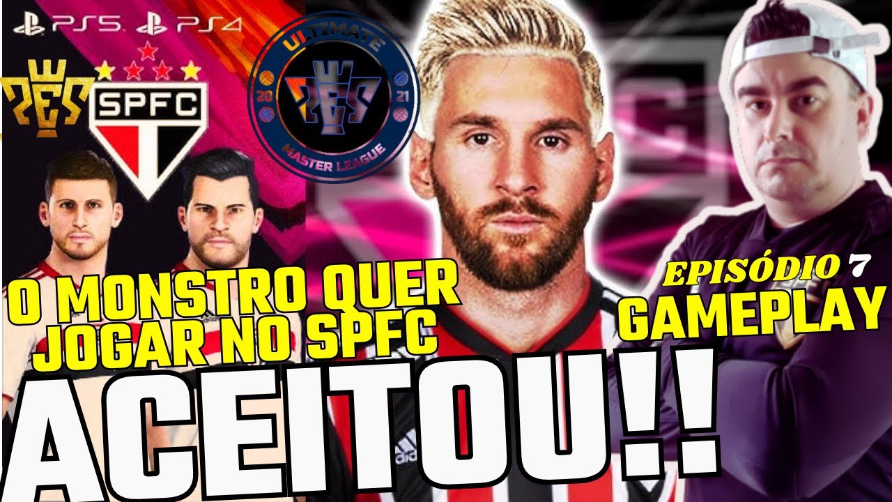 ACEITOU!! MESSI o MONSTRO vai jogar no SP do JOVA l eFootball: MASTER LEAGUE l GAMEPLAY do JOVA EP.7