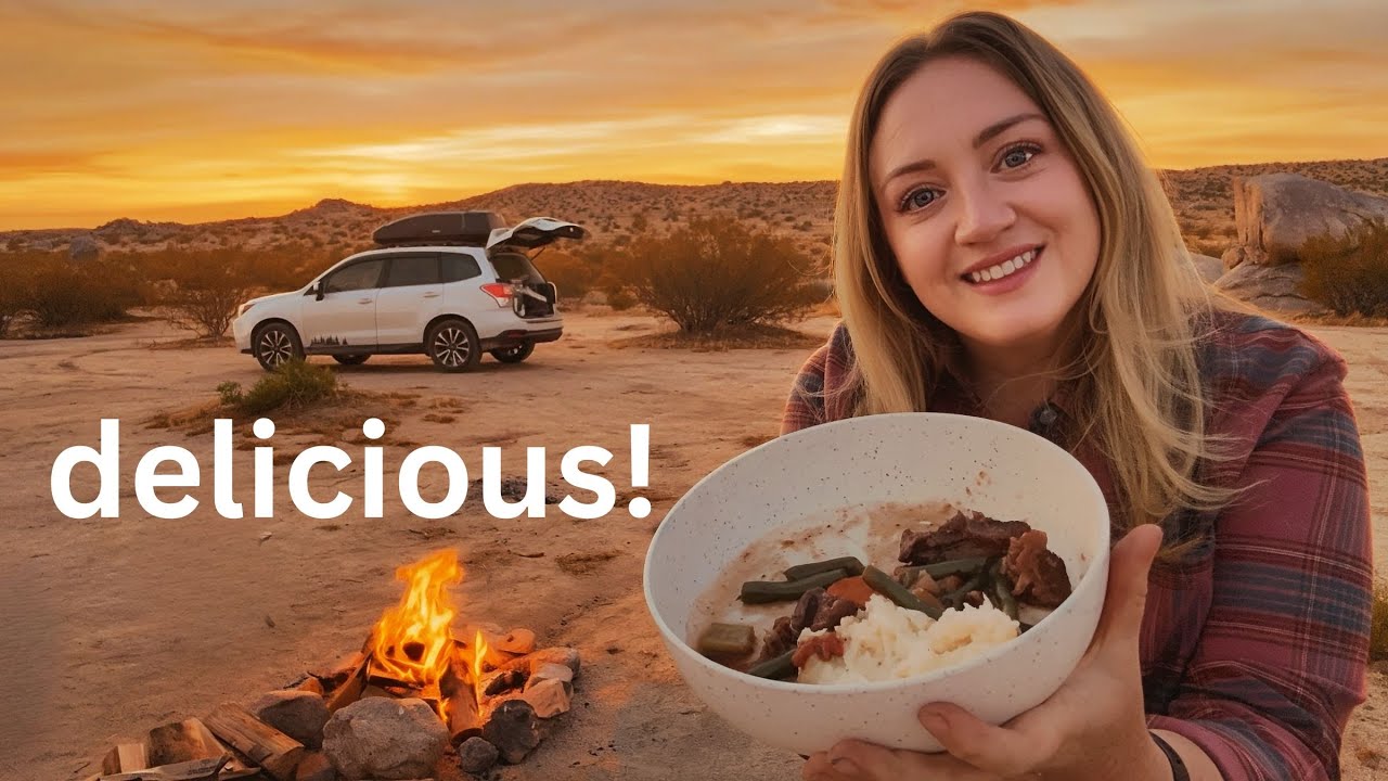 Cooking at Camp + Cargo Trailer Conversion | Living in My Car | The Endless Road EP 15