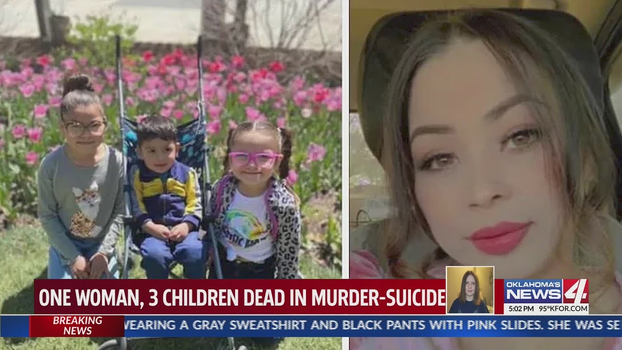 One woman, 3 children dead in murder-suicide