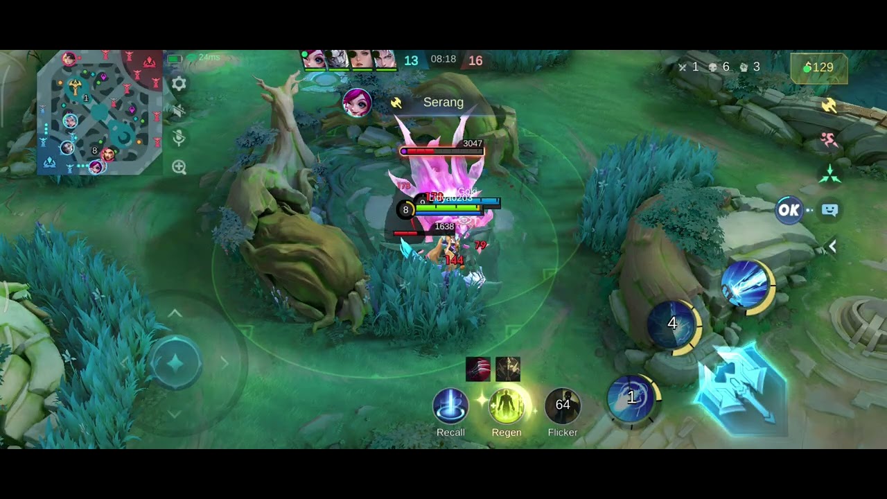 Karena dapat gold lane, akhirnya pakai layla #mobilelegends #game #mobilelegendsbangbang #layla 