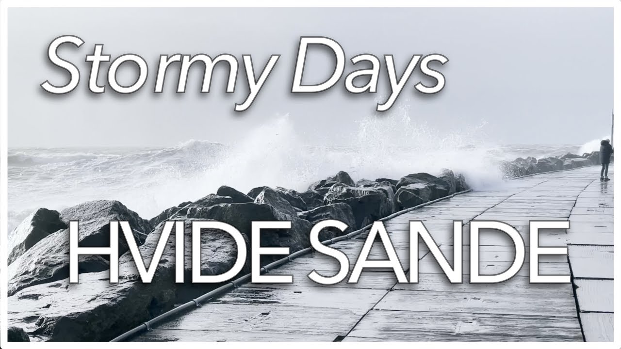 Sturm in Hvide Sande | Nordseeküste Dänemark | Orkan Malik 29./30.01.2022 | DJI Pocket 2