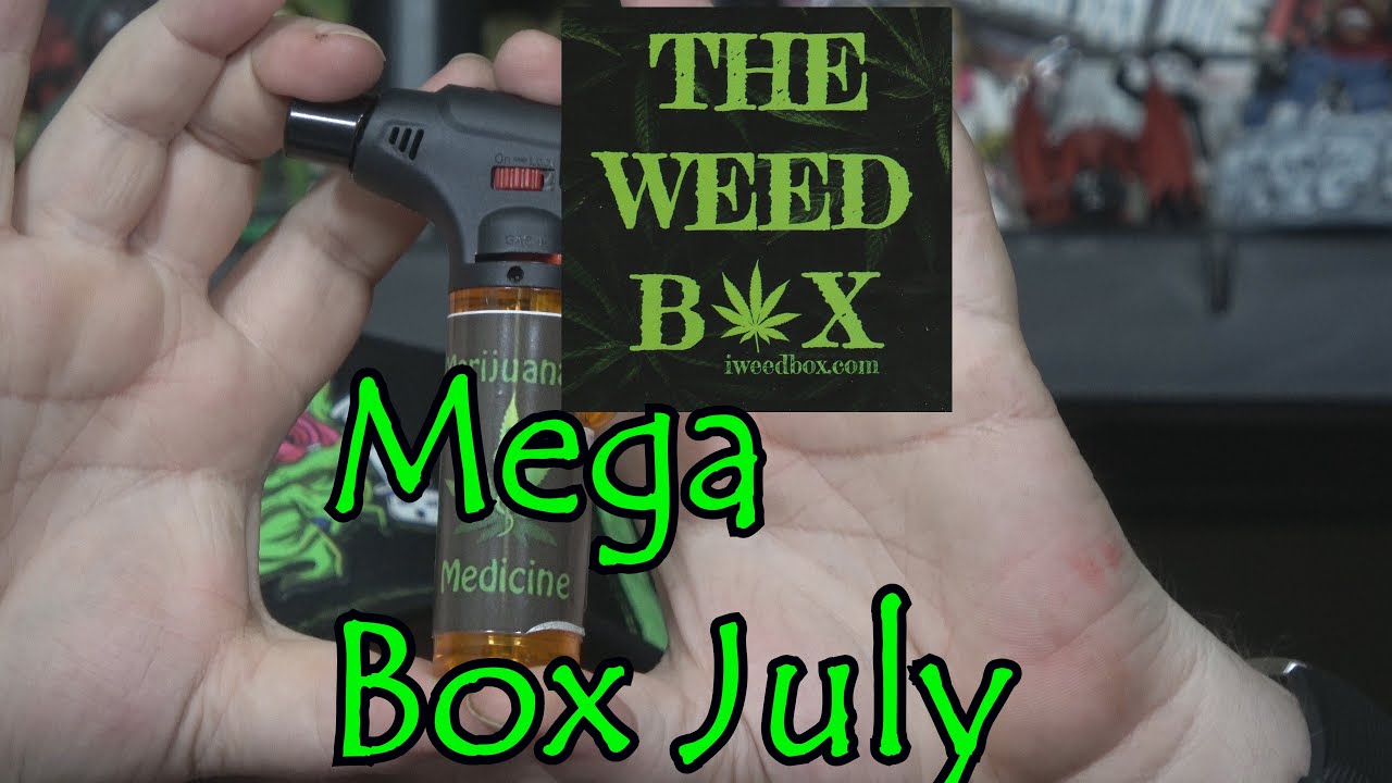 Unboxing The Weed Box Mega Box July 2020