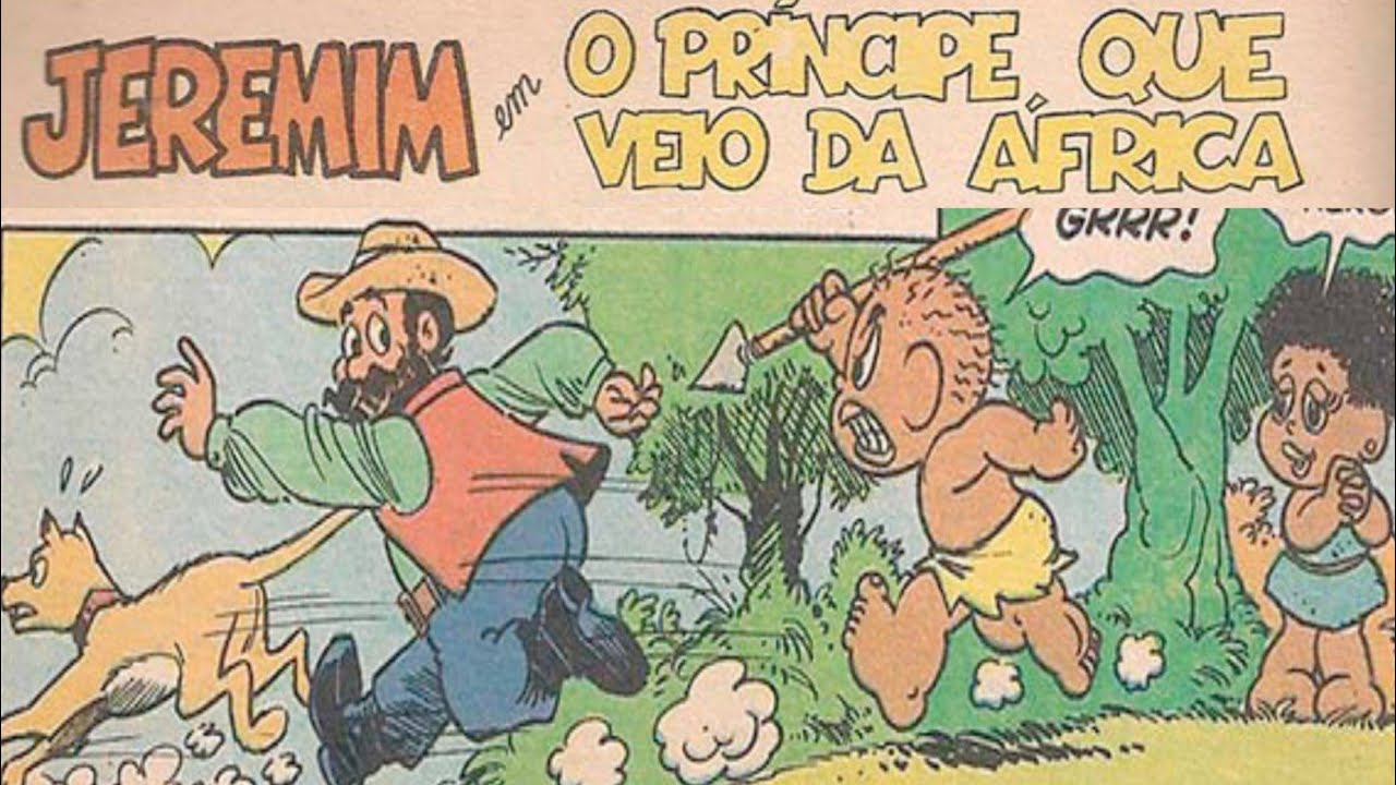 Jeremim, o príncipe que veio da África - Quadrinhos Turma da Mônica