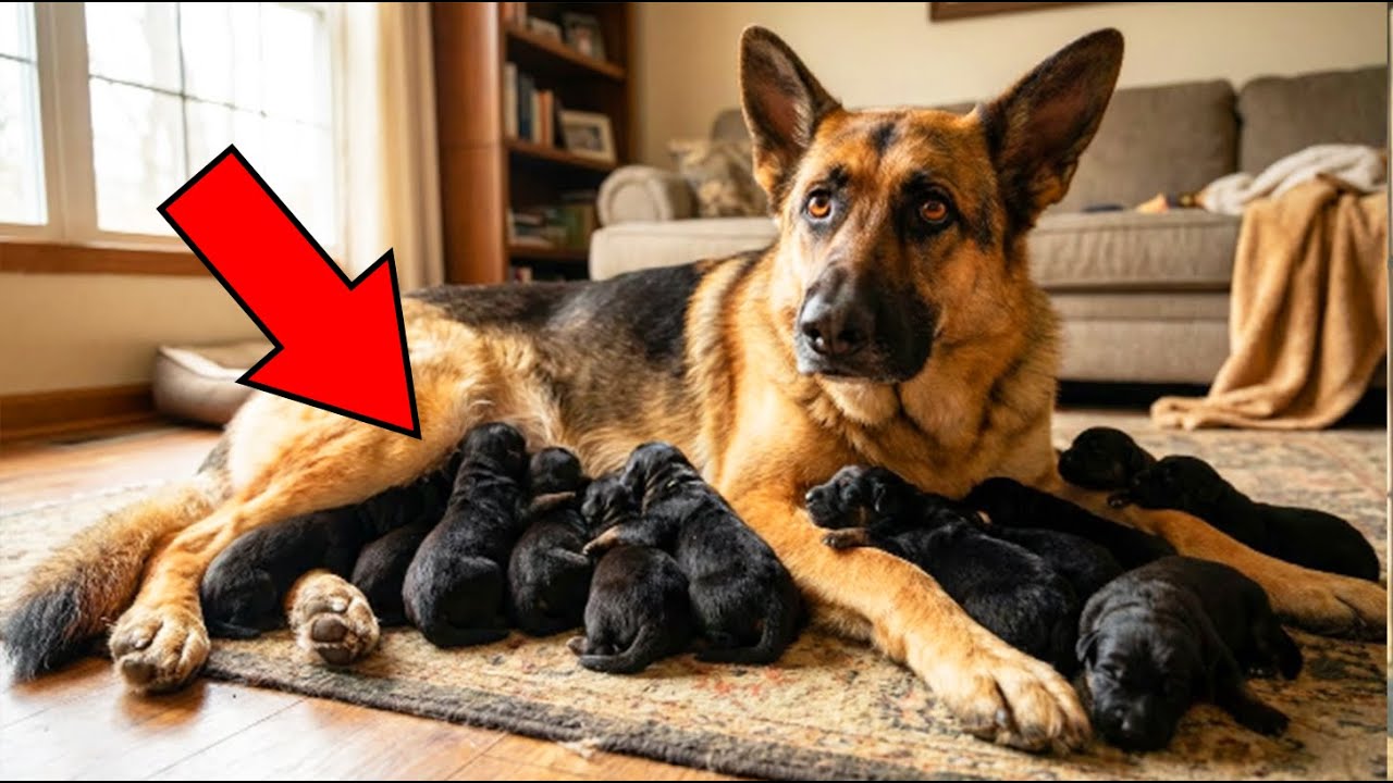 Hund bringt 15 &sbquo;Welpen&lsquo; zur Welt &ndash; doch der Tierarzt erkennt: Das sind KEINE Hunde&hellip;