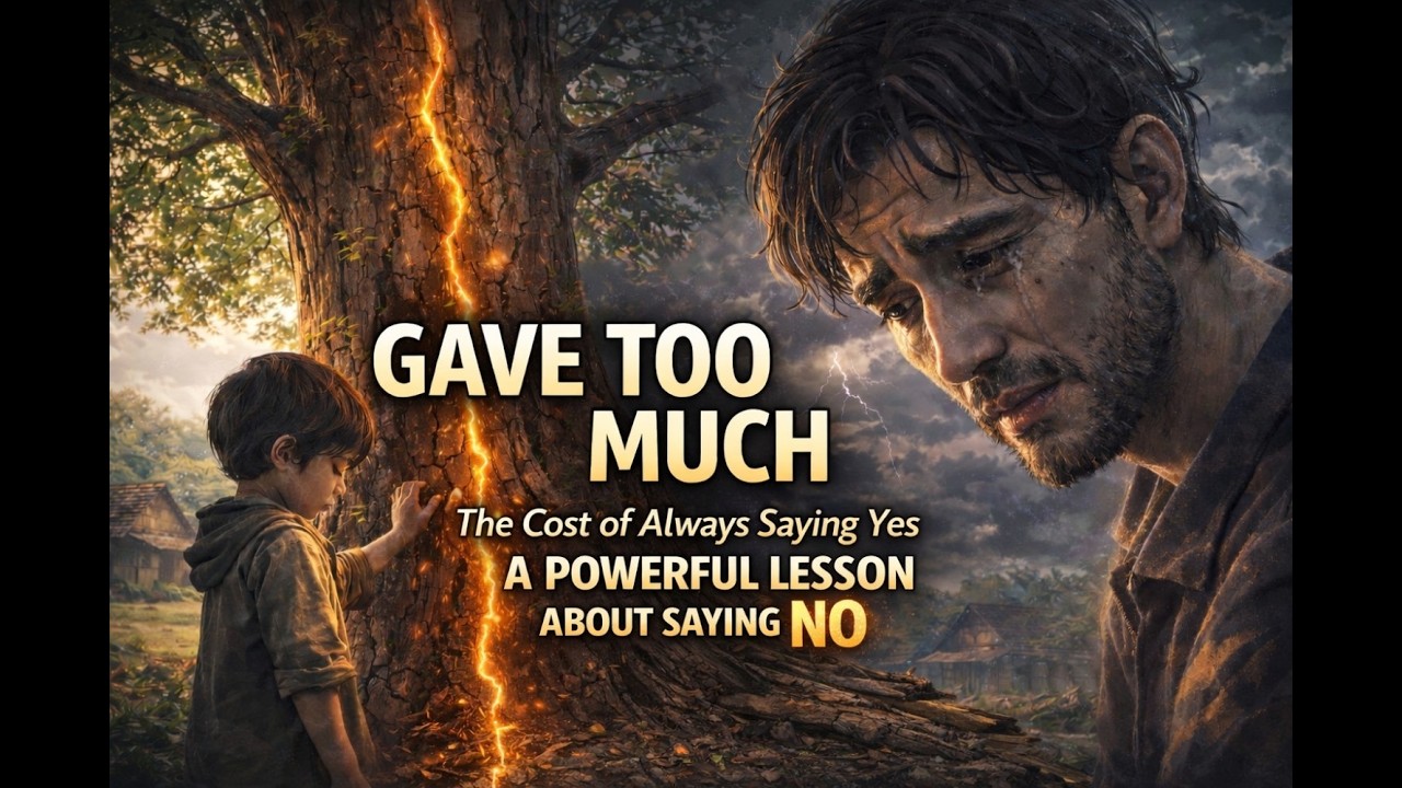 The Tree That Gave Too Much | A Powerful Lesson About Saying No