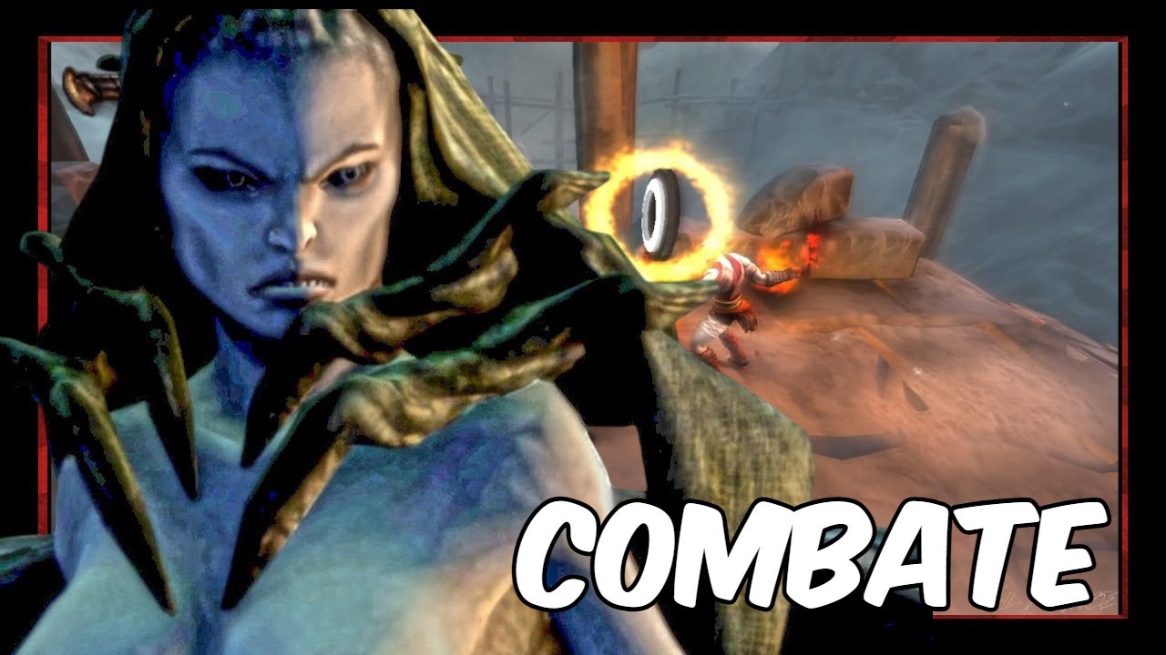 ERINIAS VS KRATOS (combate) | GOD OF WAR: GHOST OF SPARTA