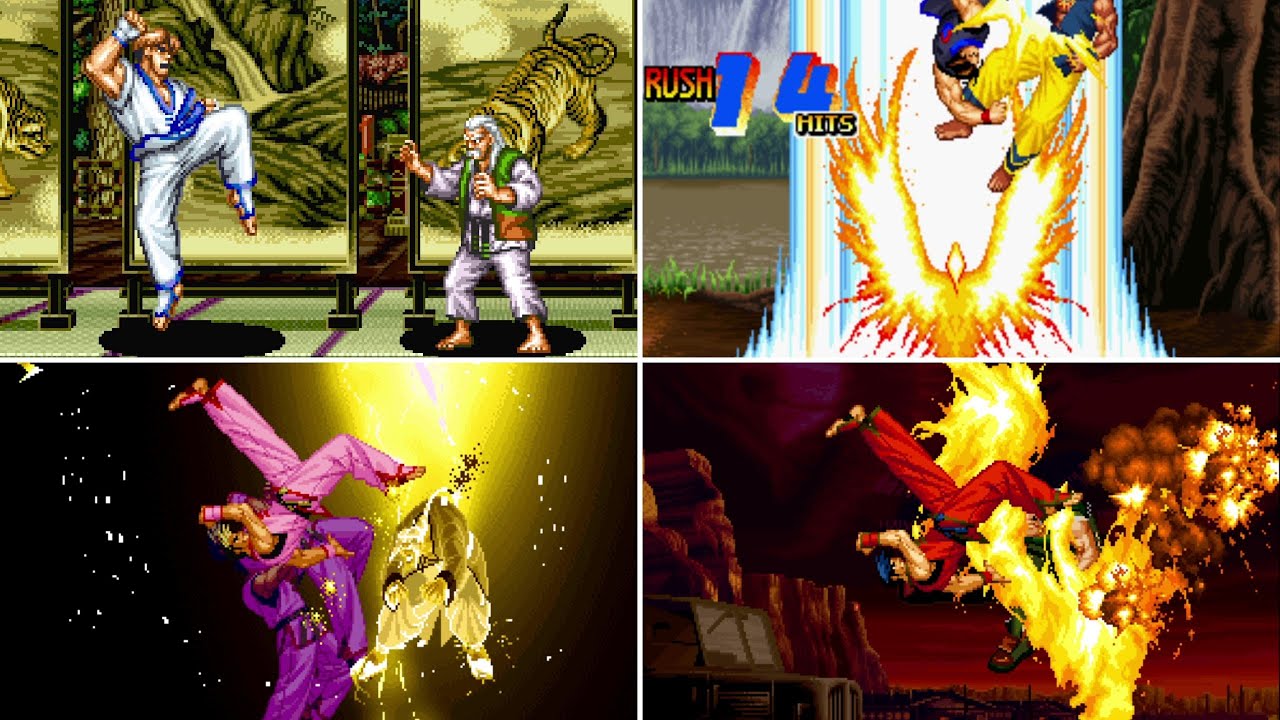 The Evolution of Kim Kaphwan's Family Super Moves in the Fatal Fury Series