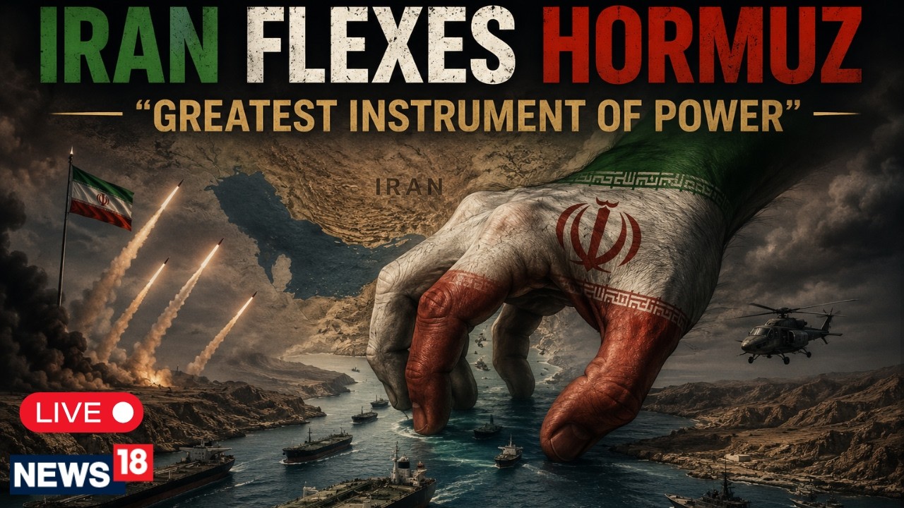 LIVE: Iran Sends Warning Through World&rsquo;s Most Critical Waterway | Strait of Hormuz Alert! | N18G