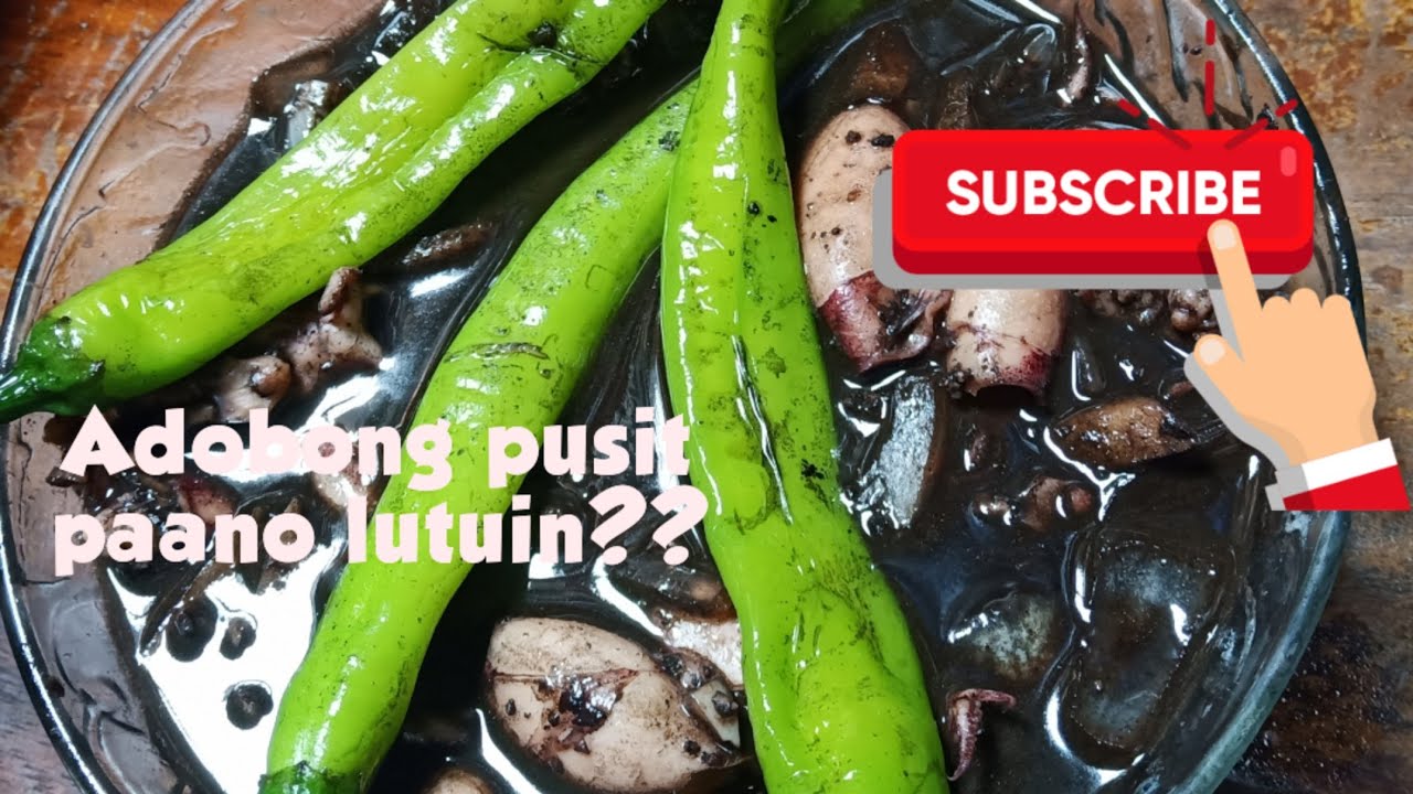 @KalahiJnb  Pusit adobo paano lutuin?..