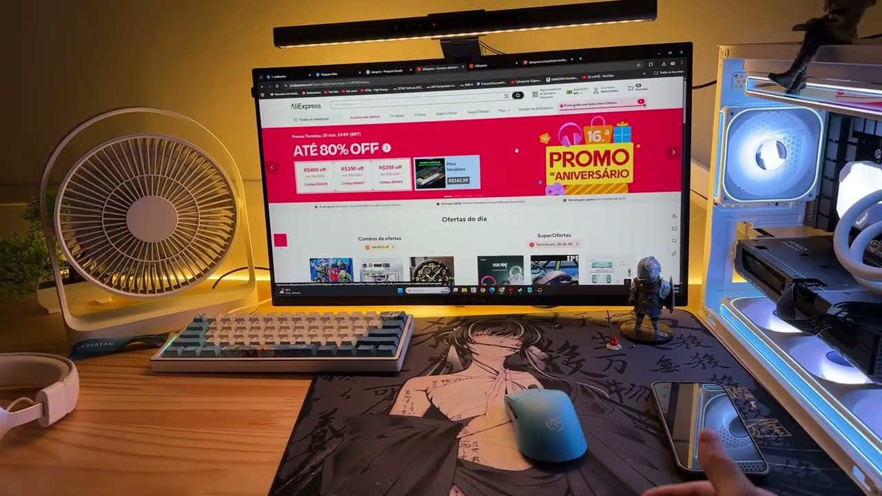 PROMOÇÃO ANIVERSÁRIO ALIEXPRESS 2026 - Recomendação PERIFÉRICOS e Upgrades para o PC