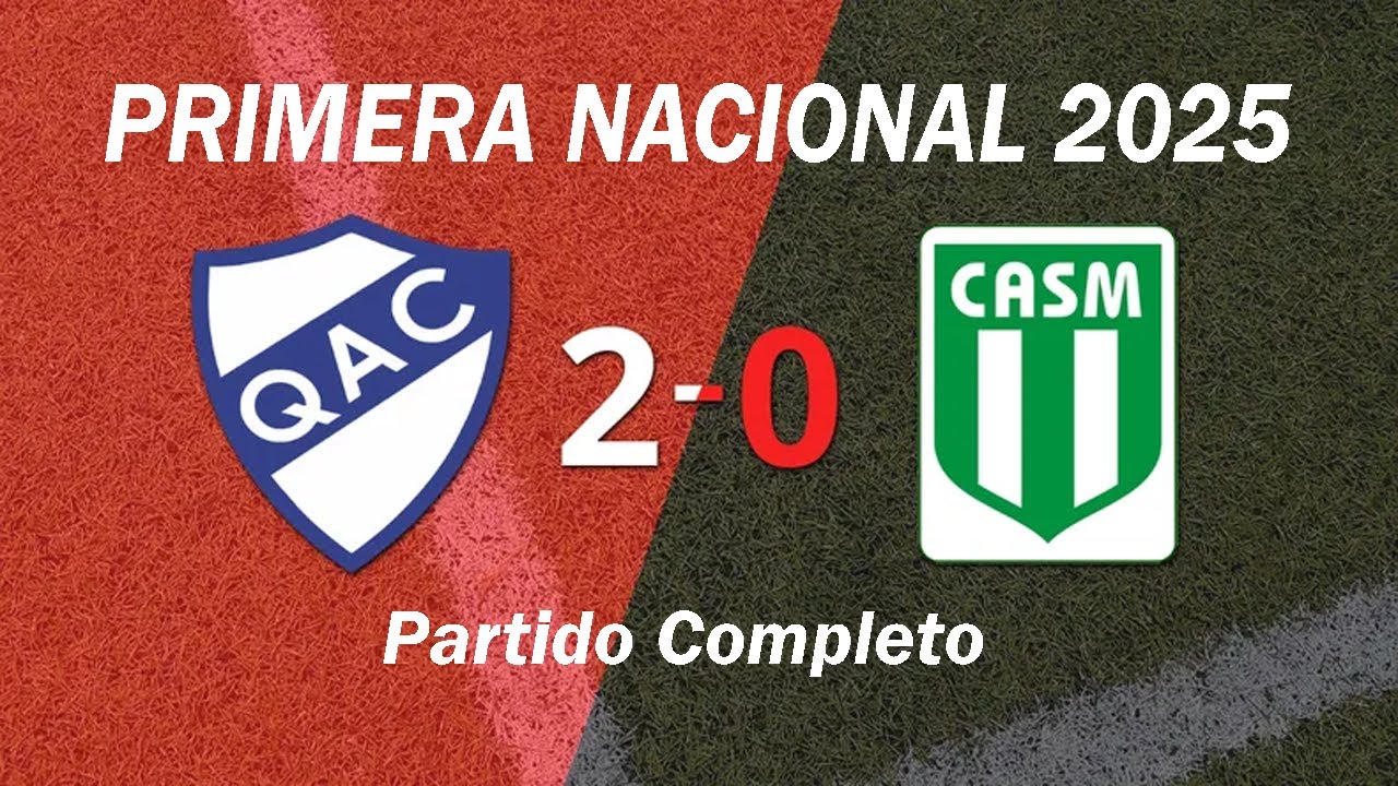 Quilmes vs. San Miguel | Primera Nacional 2025 Zona A Fecha 28.