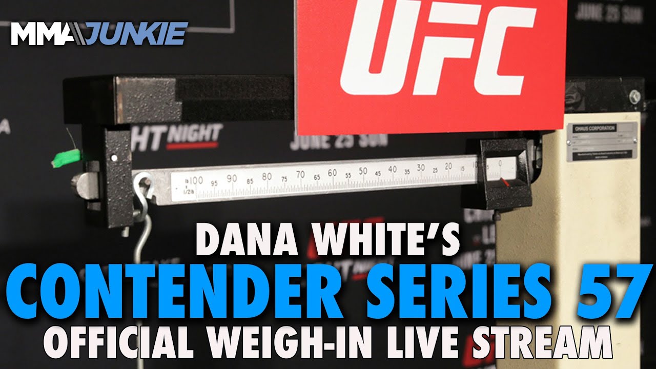 Dana White's Contender Series 57 Official Weigh-In