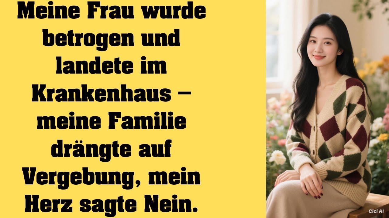 Ihr Betrug brachte meine Frau ins Krankenhaus – die Familie verlangte Vergebung