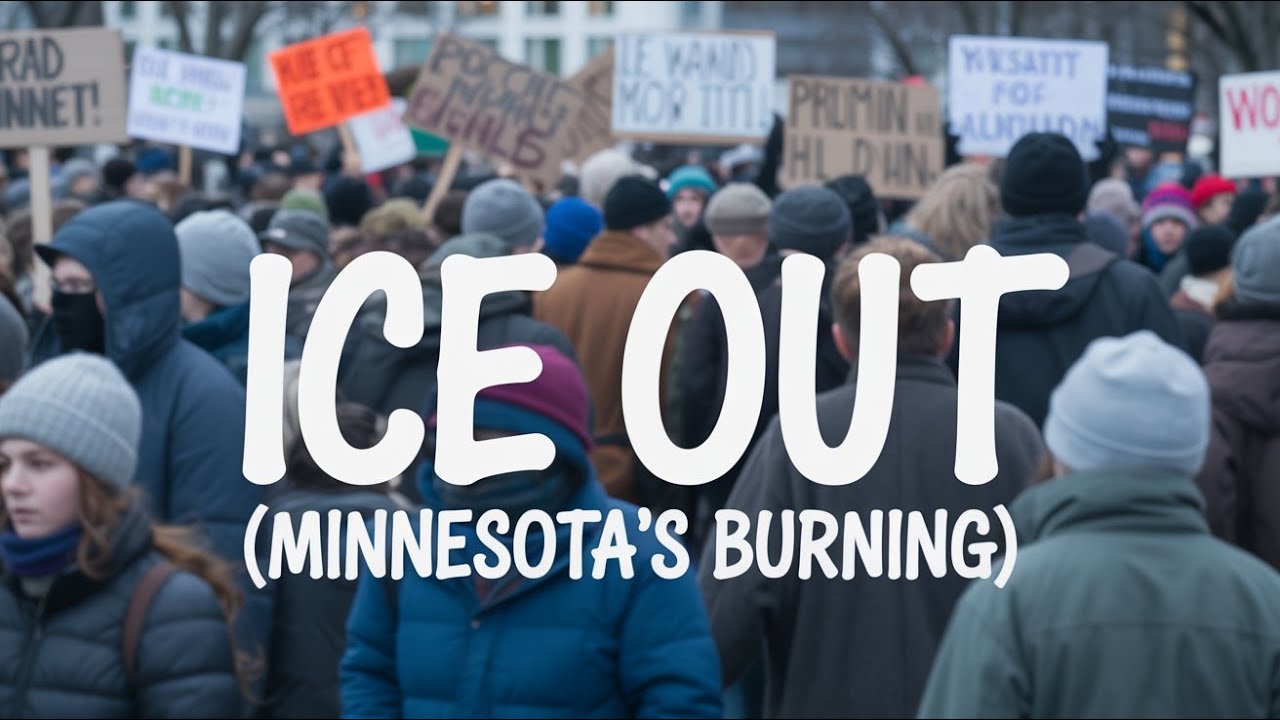 Title  ICE Out Minnesota’s Burning