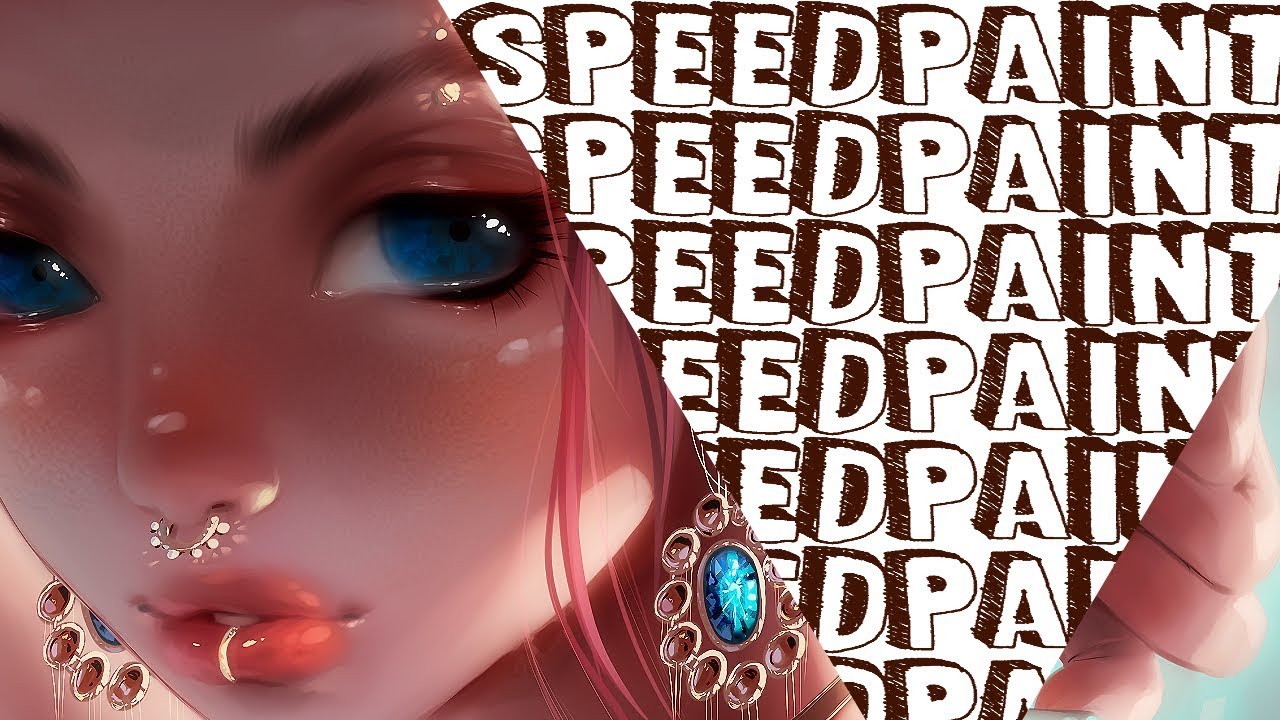 Glossy Gold | SPEEDPAINT | really long awaited comeback :')
