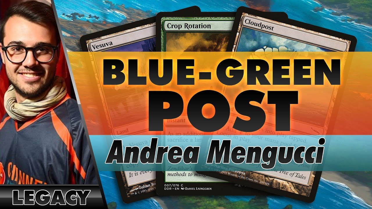 Blue-Green Post - Legacy | Channel Mengucci
