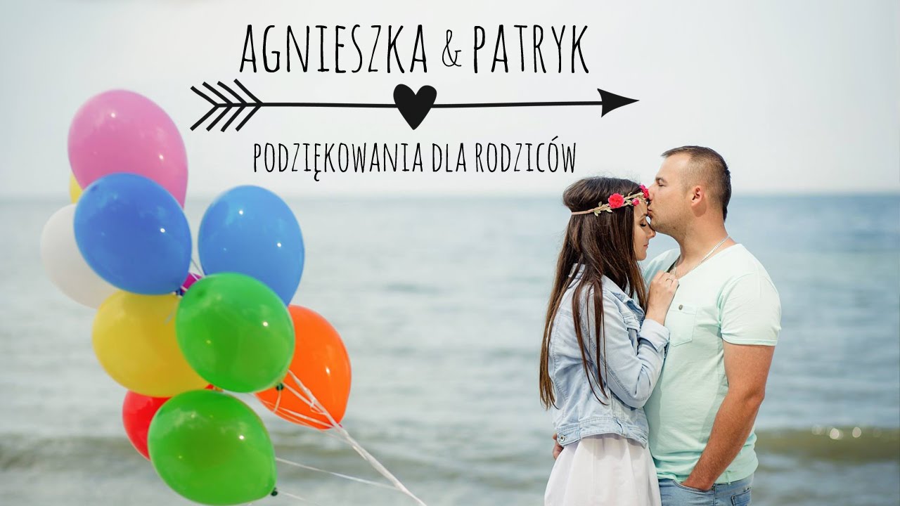Podziękowania dla rodziców od Agnieszki i Patryka (ślub, wesele) HD