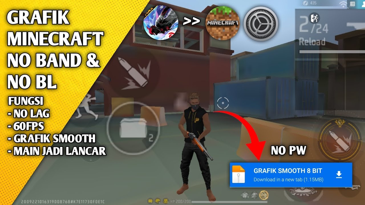 GRAFIK MINECRAFT‼️NO BAND & NO BLACKLIST TERBARU 2026!!