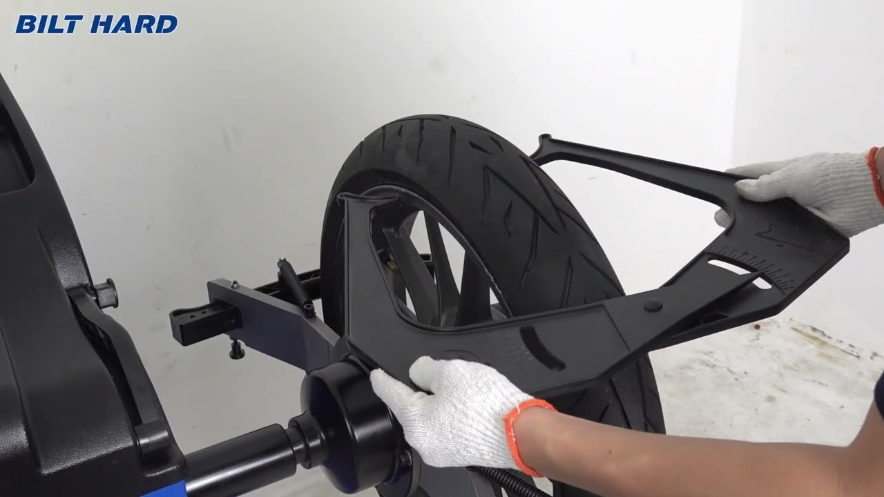 User Instructions - Bilt Hard Motorcycle Adapter for Wheel Balancer
