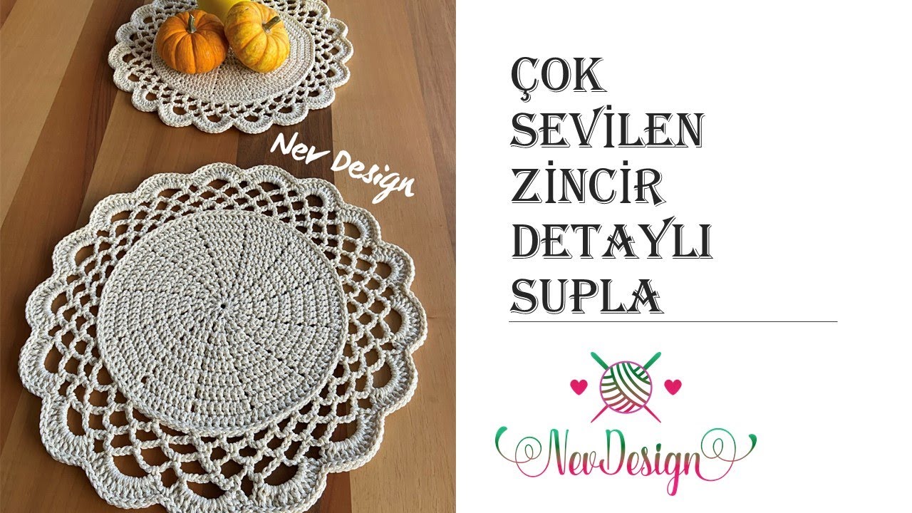 Çok Şık ve Çok Kolay Zincir Detaylı Supla Yapımı (leke tutmayan ütü istemeyen supla)