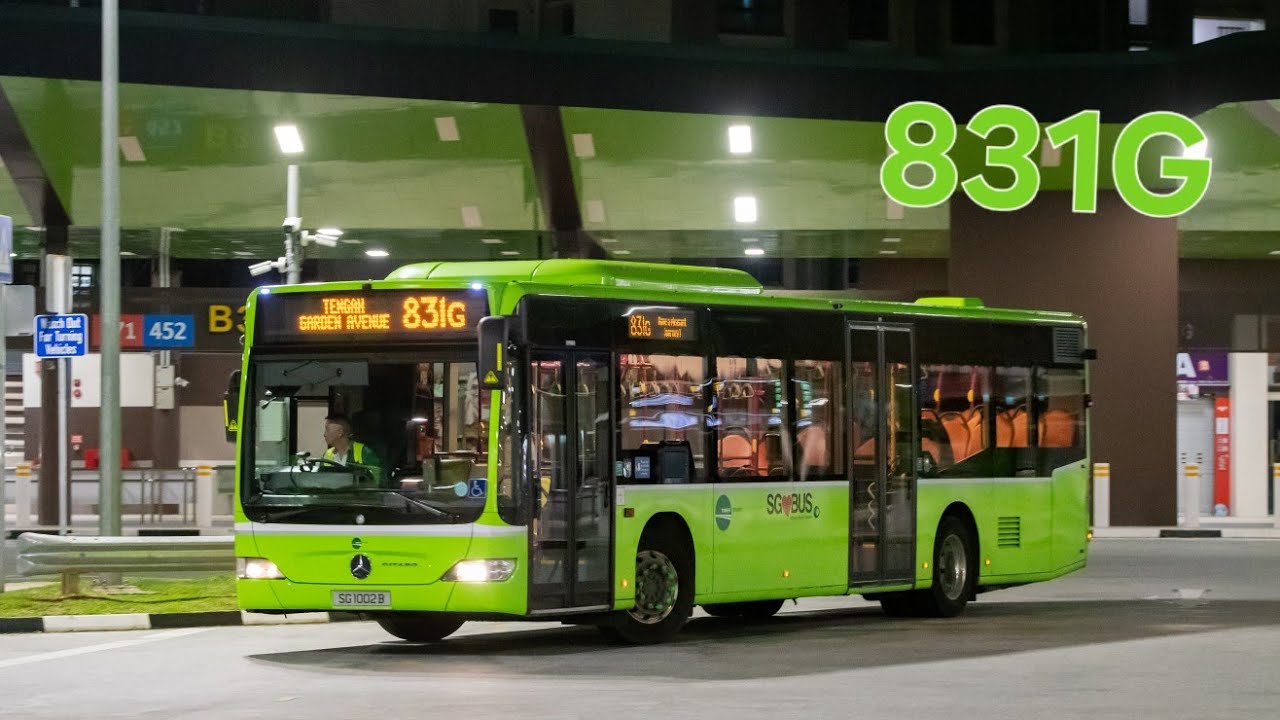 First Day - TTS Bus Service 831G [Mercedes-Benz O530 Citaro (Batch 3)]