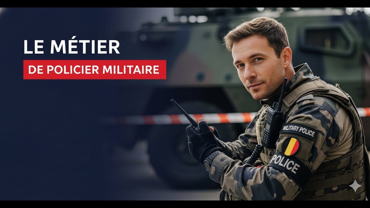 Policier militaire en Belgique : un métier entre armée et police