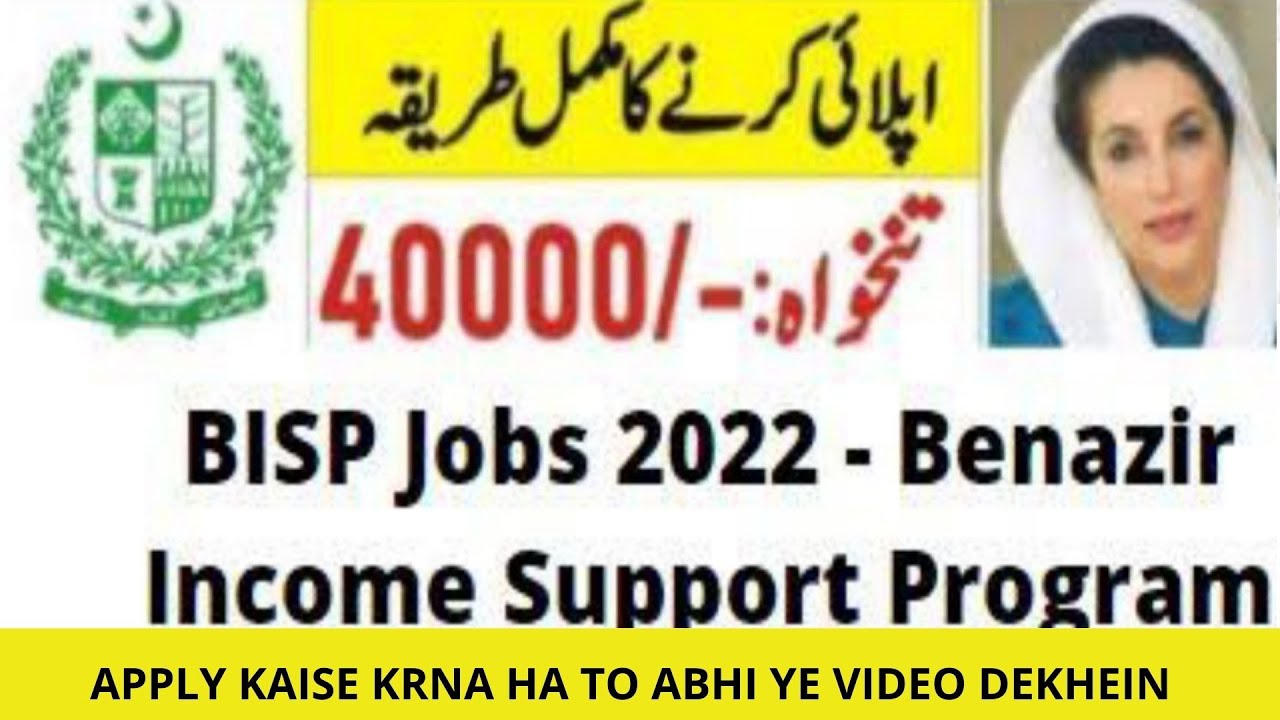 Benazir Income Support Programme BIPS JOBS | Compliance Monitor 50,000 Salary in BIPS | Apply Now.