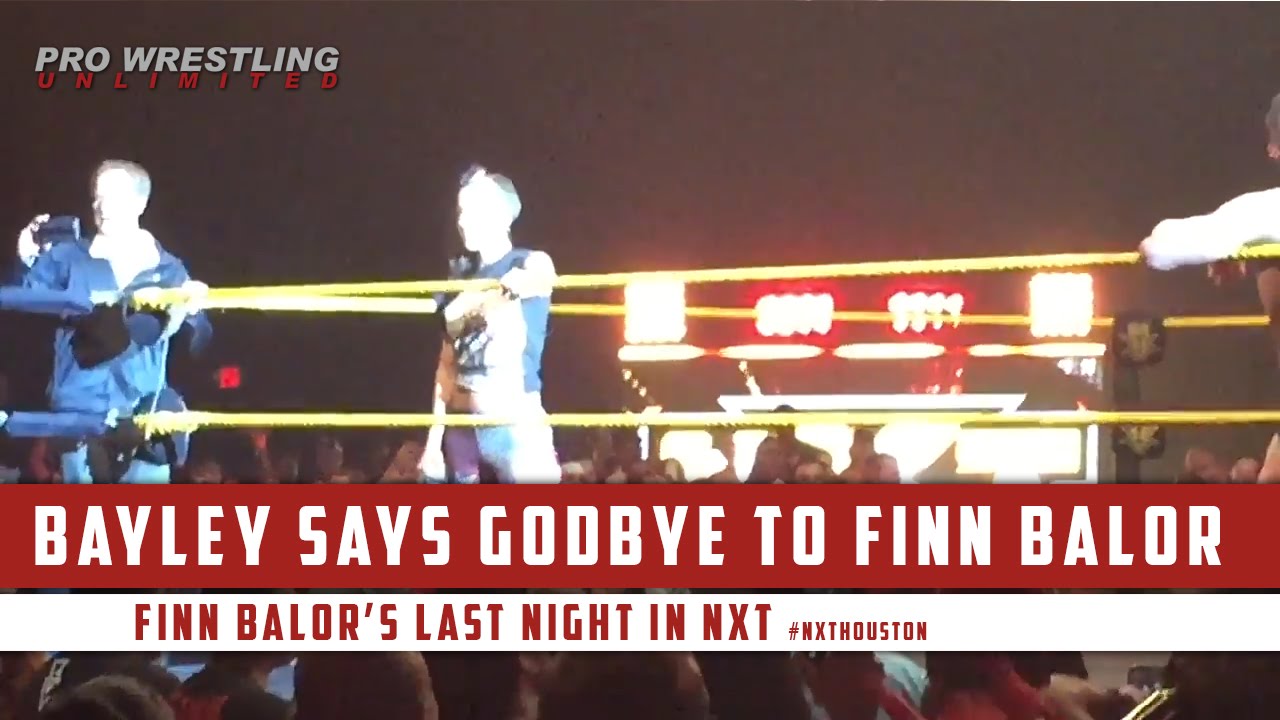 Watch: Bayley Says Goodbye To Finn Balor On His Final Night In NXT