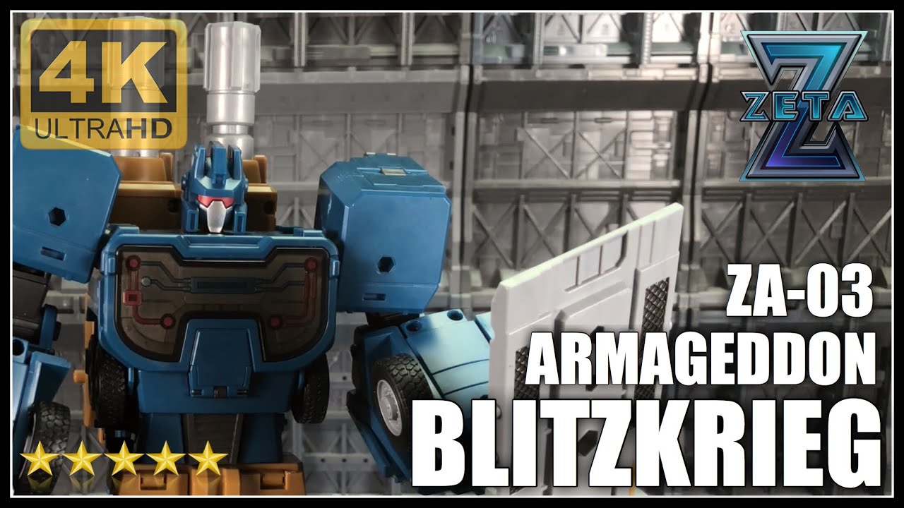 Zeta Toys Armageddon ZA-03 BLITZKRIEG Transformers Masterpiece Onslaught
