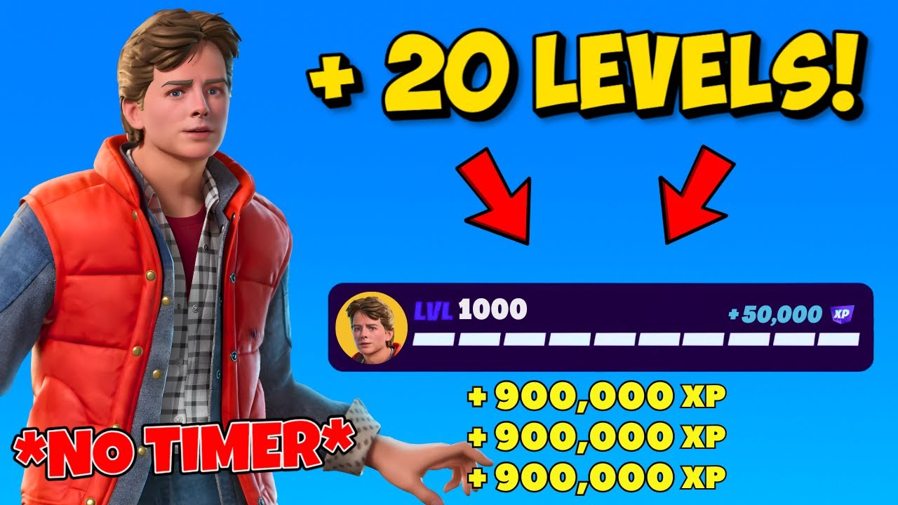 CRAZZY LEGIT *NO TIMER* Fortnite XP Map to LEVEL UP in Chapter 7 Season 4!