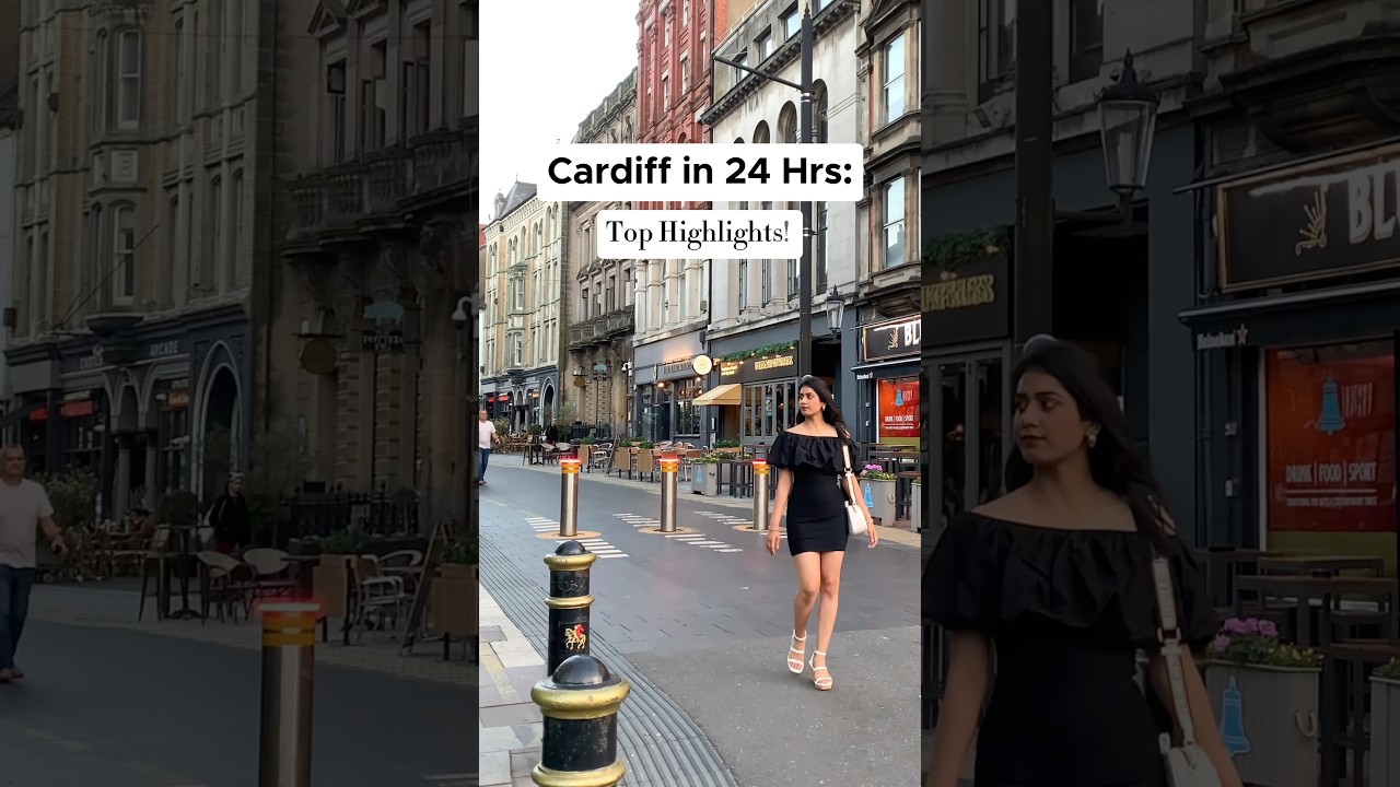 Only 24 hours in Cardiff? 🌆 Don&rsquo;t worry&mdash;I&rsquo;ve got you covered! #travelvlog #wales #cardiff #uk