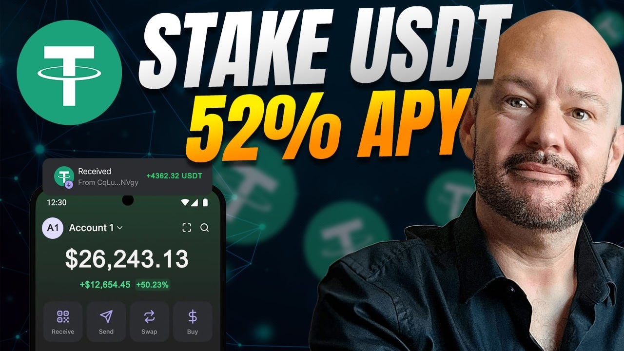 USDT Coin Staking Tutorial 💎 Best APY on Jupiter (52%)