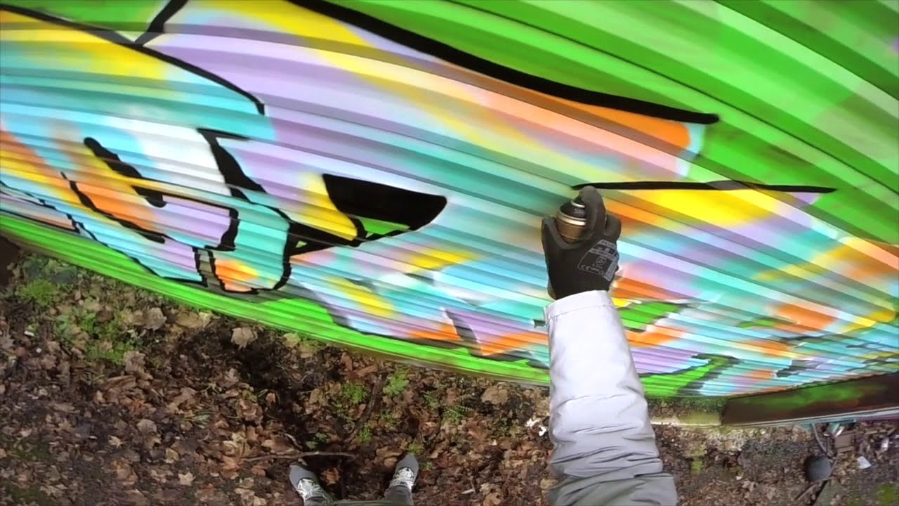 Graffiti - DOZER CT // PRETTY COLORZ // Gopro 2019