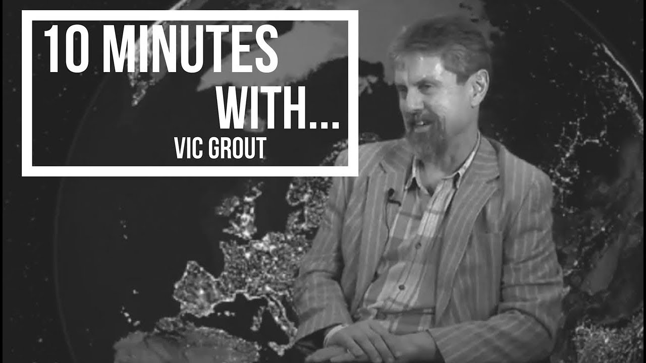 10 minutes with Vic Grout discussing his new sci-fi book Conscious
