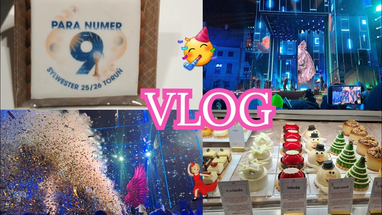 VLOG | Sylwester w Toruniu | Pierniki - Bagi i Madzia