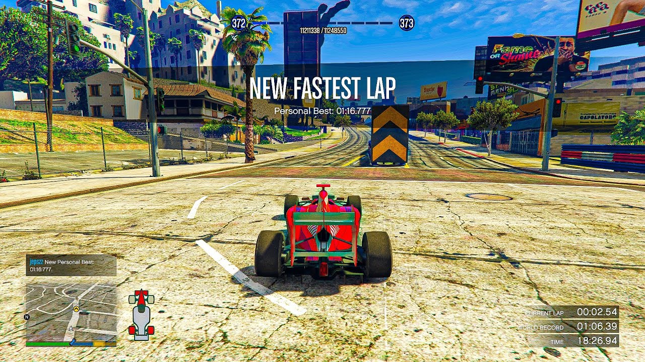 GTA 5 Open Wheel - Height of Society - 1.16.777 (XB1 WR)
