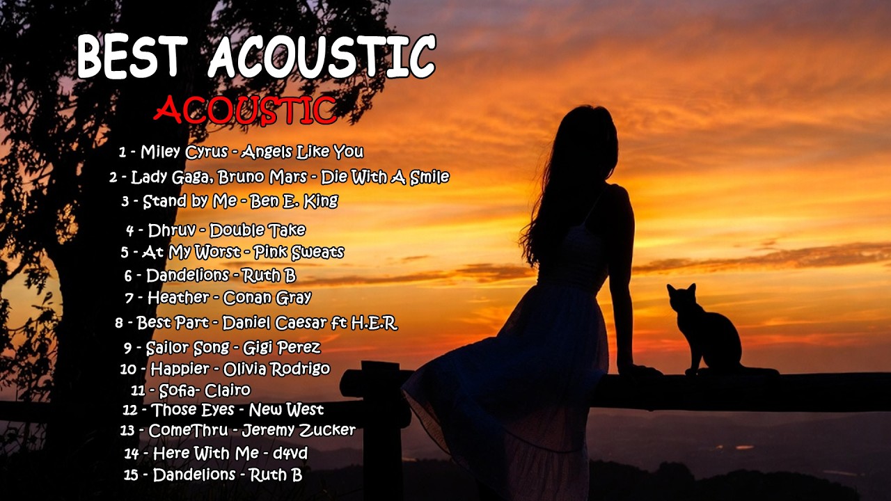 Top Acoustic Playlist 2026🎵 New English Acoustic Love Song - Viral TikTok Mix 2026 ~ At my Worst