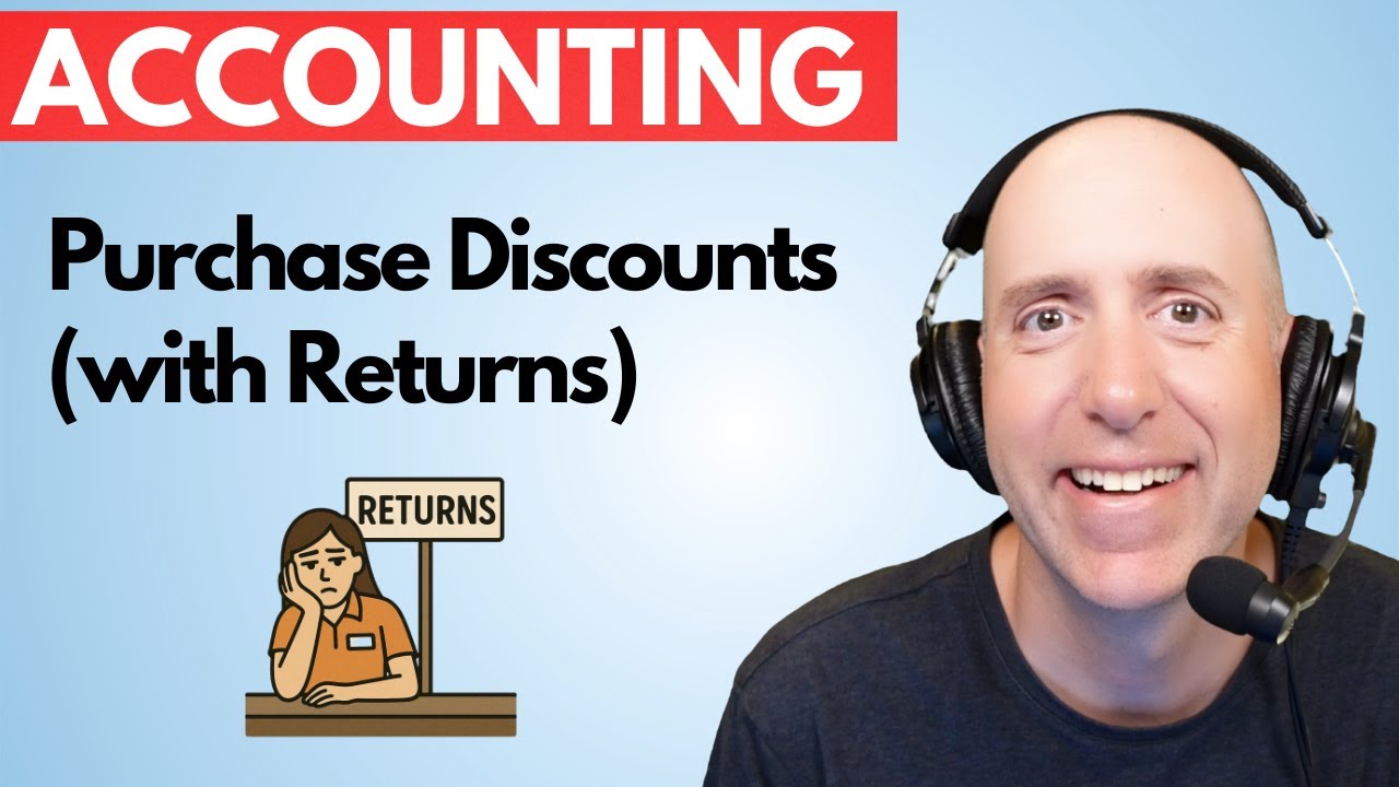 FA26 &ndash; Purchase Discounts with Returns - Inventory Accounting Example