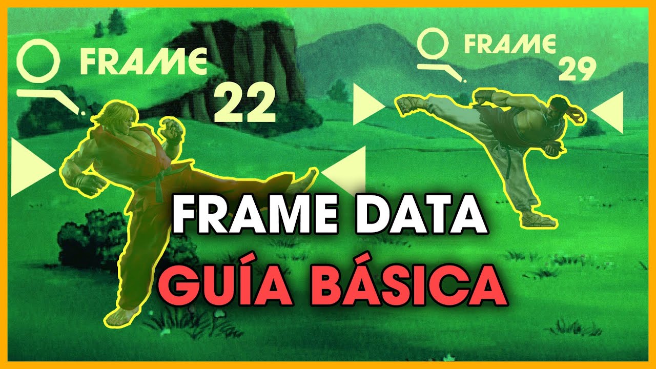 Lo que NECESITAS SABER de FRAME DATA | STREET FIGHTER 6