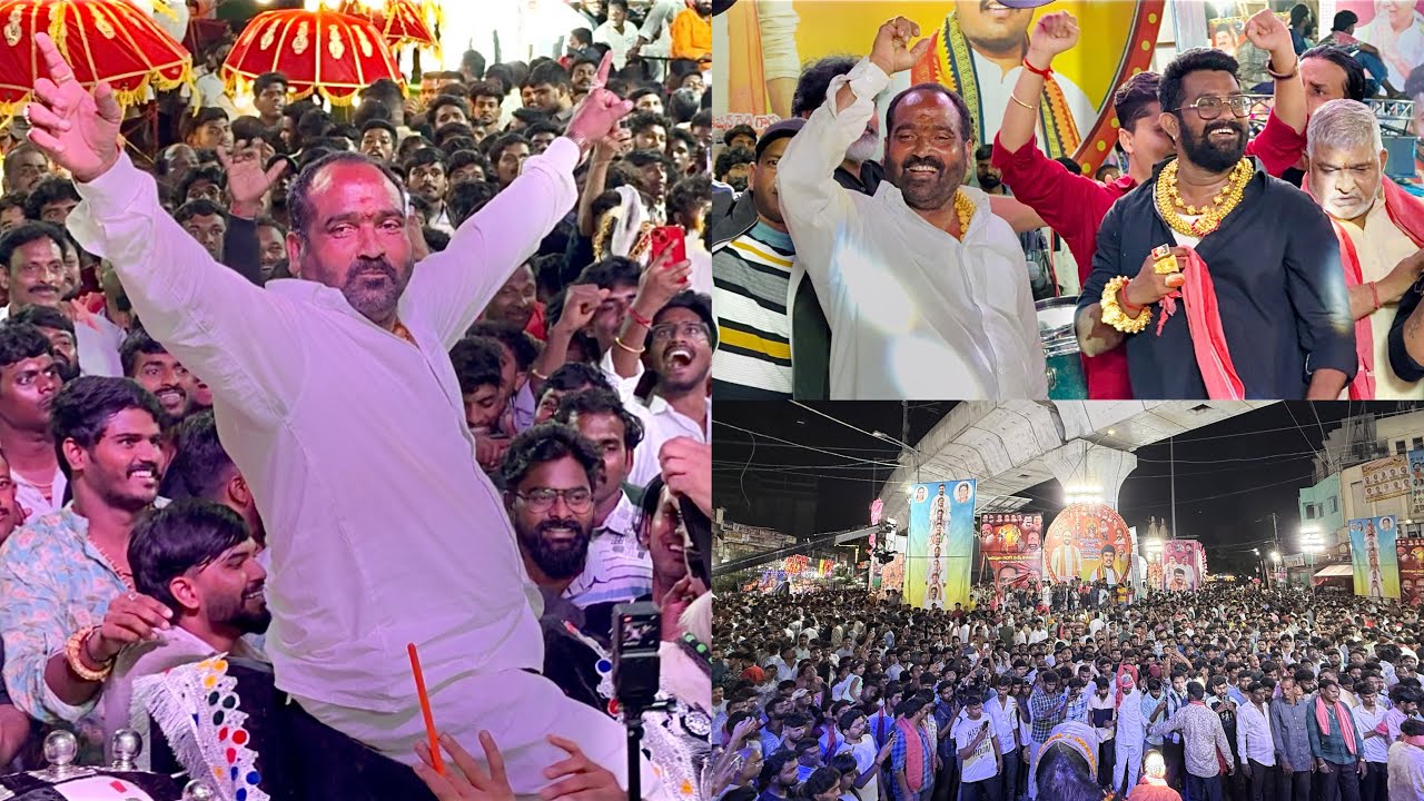 Narayanguda Sadar 2025 | Laddu Yadav Grand Entry At Narayanguda Sadar | Huge Crowd 😱At Sadar 2025