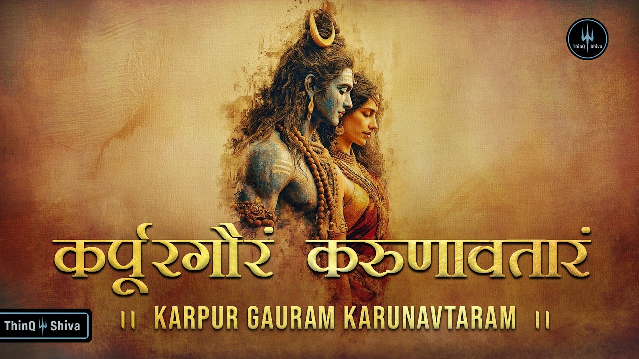 Powerful Shiv Mantra |Karpur Gauram 108 Times Chanting for Positive Energy| सबसे शक्तिशाली शिव मंत्र