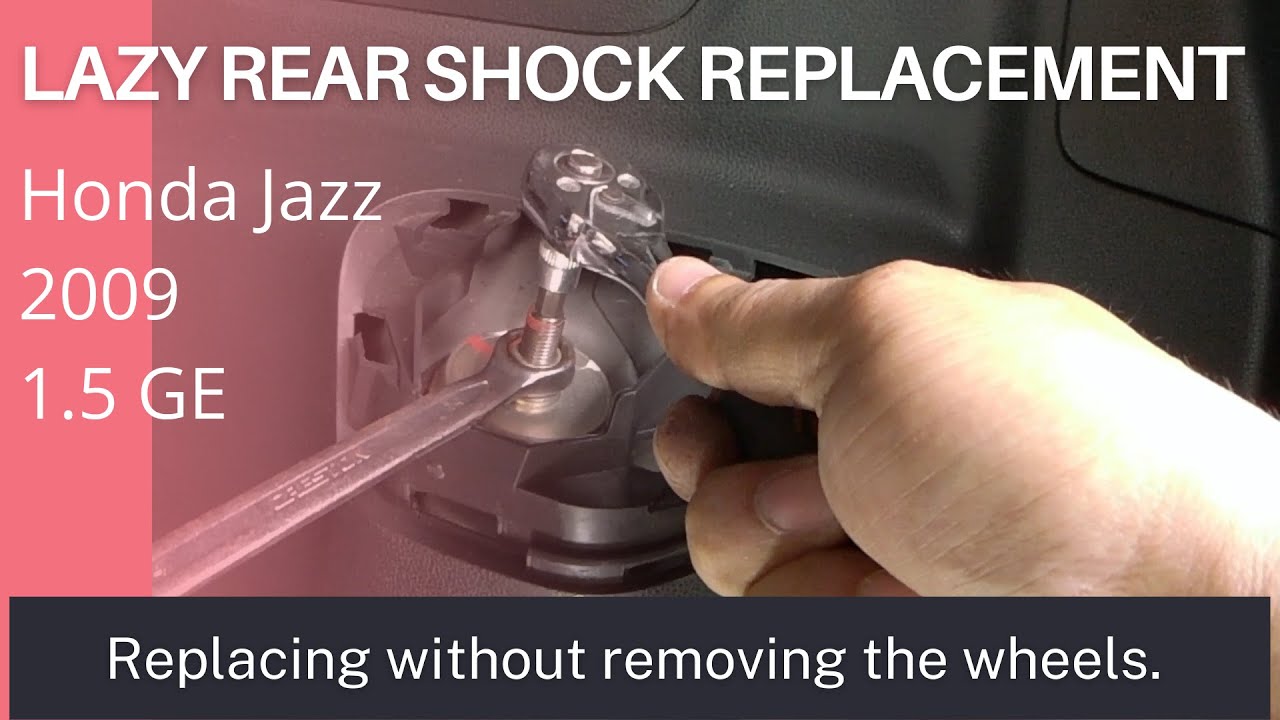 Honda Jazz 2009 1.5GE Rear Shock Replacement