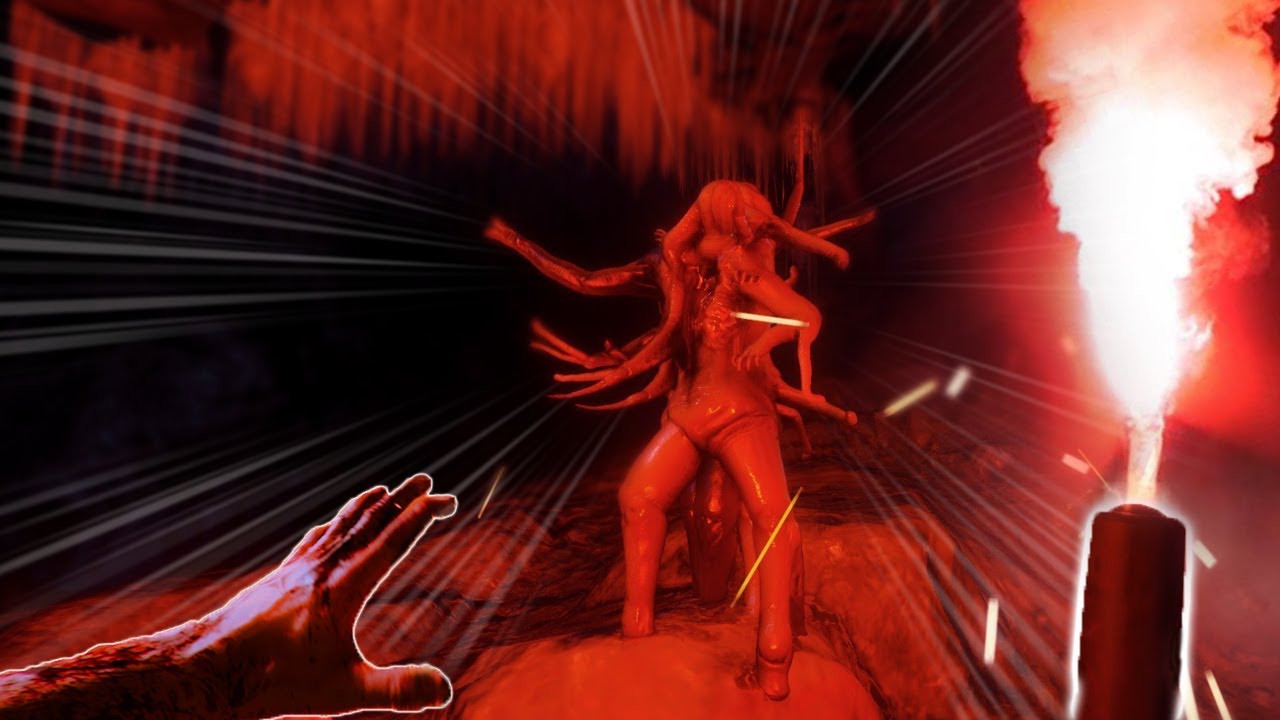 We DISCOVERED a SCARY CAVE in VR! (FOREST VR FUNNY MOMENTS)