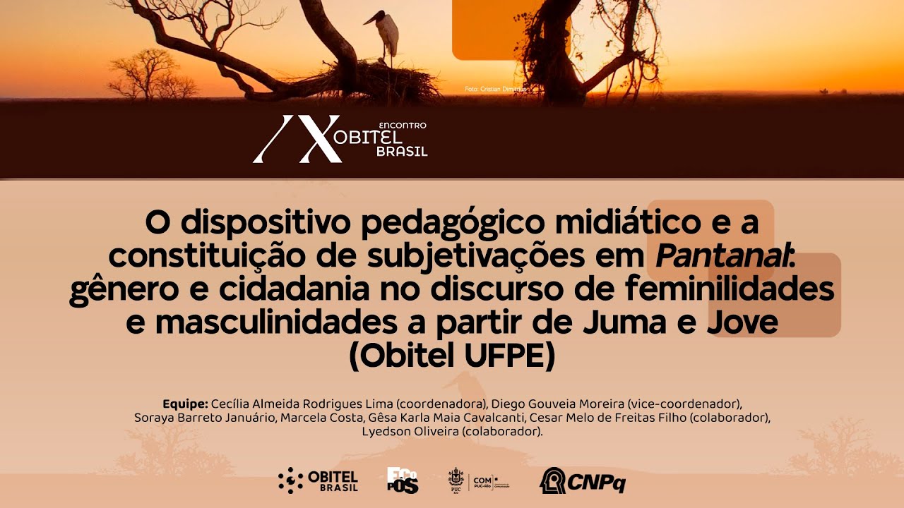 PANTANAL: GÊNERO, CIDADANIA, FEMINILIDADES E MASCULINIDADES A PARTIR DE JOVE E JUMA | OBITEL UFPE