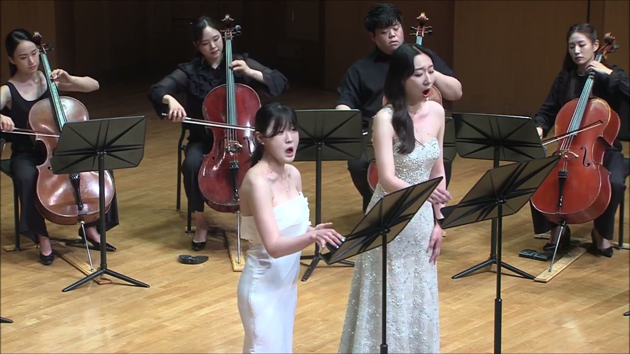 P. Casals Nigra Sum for Soprano & Mezzo Soprano : Celli The SNUa (Seoul National University Almuni)