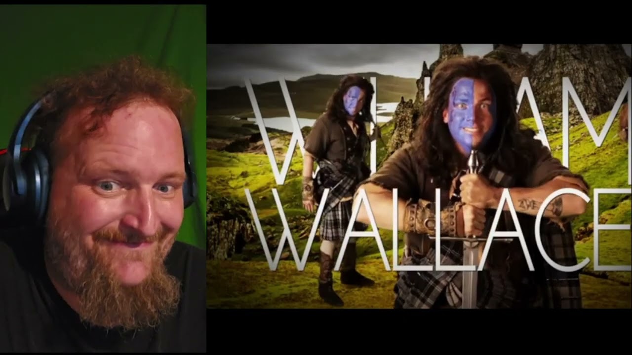 George Washington vs William Wallace. Epic Rap Battles of History (REACTION)