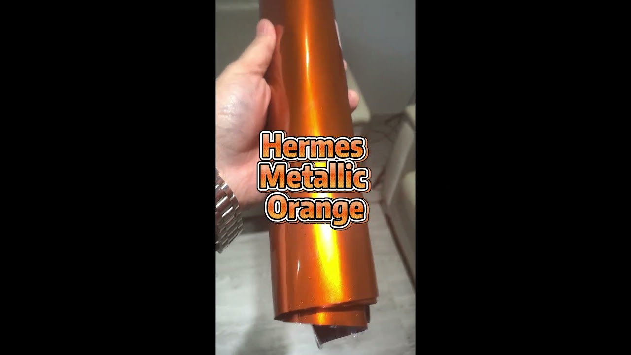 BOEMEN NEW issuing - TPU vinyl film- Hermes Metallic Orange 🔥🔥