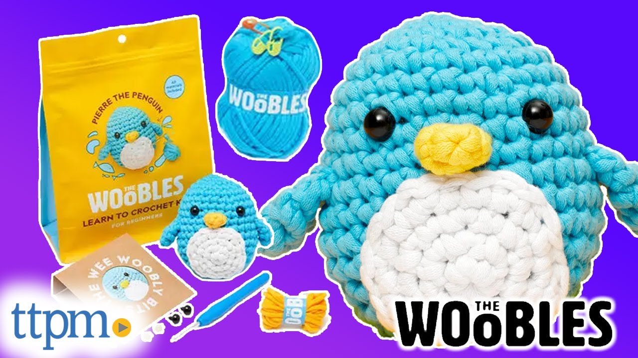 The Woobles Learn to Crochet Kit