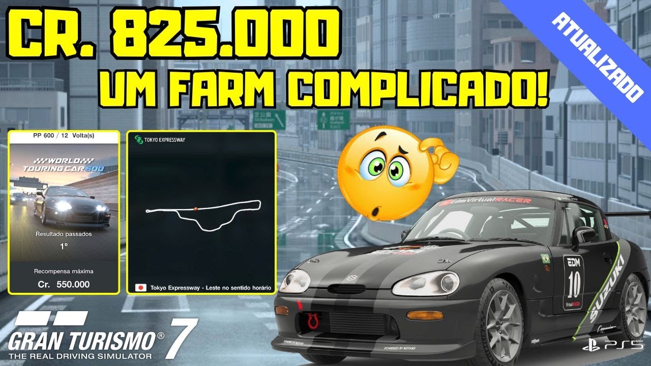 Como Conseguir Passar Pelo Farm de Tokio Expressway no Gt7 #ps5 #gt7 #gameplay