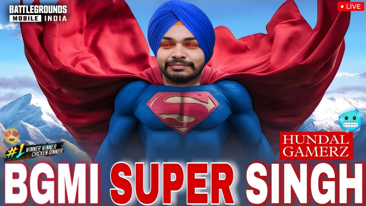SERIOUS GAMEPlAY ! BGMI LIVE WITH HUNDAL GAMERZ❤️
